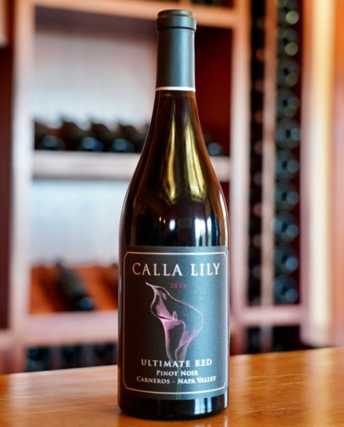 Bottle of 2014 ULTIMATE Pinot Noir