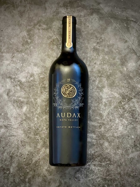 Bottle of 2017 AUDAX Cabernet Sauvignon