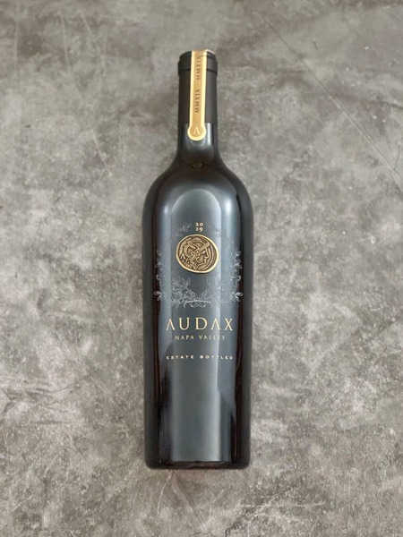 Bottle of 2019 AUDAX Cabernet Sauvignon