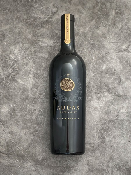 Bottle of 2022 AUDAX Cabernet Sauvignon